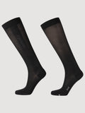 Calzini con logo jaquard in verticale da donna