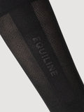 Calzini con logo jaquard in verticale da donna