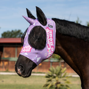 MASCHERA ANTI MOSCHE CON RETINA COPRIORECCHIE UNICORNO